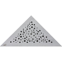 Фото Решетка водосточная треугольная AlcaPlast View