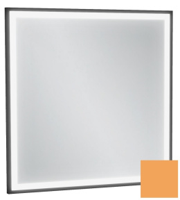 Зеркало Jacob Delafon Allure EB1433-S48, 60 х 60 см, с подсветкой, лакированная рама императорский ж