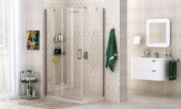 Душевой уголок WasserKRAFT Aller 10H10, 100 см, стекло прозрачное