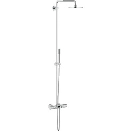 Фото Grohe Rainshower 27641000 Душевая система, поворотная с термостатом, с изливом