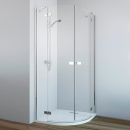 Дверь душевого уголка Radaway Fuenta New PDD 90 L профиль Хром стекло прозрачное 384001-01-01L