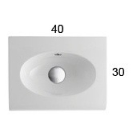 Раковина Globo Bowl+ (BP040.BI) белый