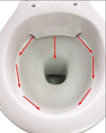 Фото Подвесной унитаз Jacob Delafon Patio EDV102-00, безободковый