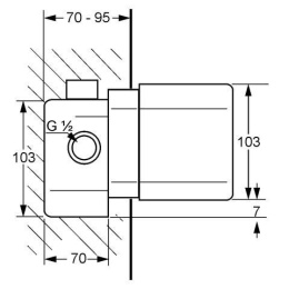Фото Внутренний механизм смесителя Kludi (33434)
