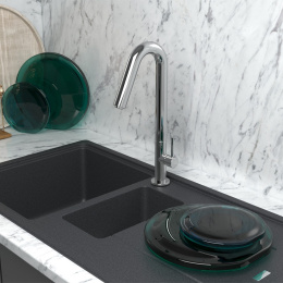 Фото Смеситель для кухни Paini Cox 78CR572USLMKM хром