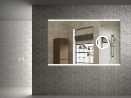 Armadi Art 542/2 Зеркало Vallessi с увеличением и подсветкой 80*70, IP24