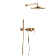 Душевая система встроенная Timo Saona SX-2348/19SM розовое золото