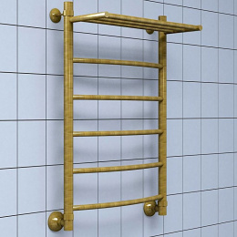 Фото Полотенцесушитель водяной ПК "Ника" ЛД/ВП бронза ЛД ВП 80/50 бронза