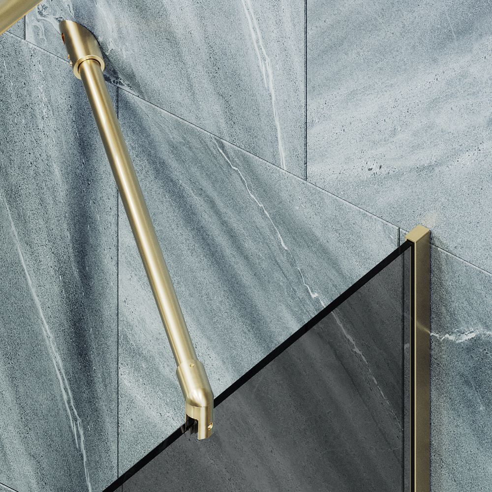 Фото Шторка на ванну Maybah Glass MGV-80-3у в узком профиле