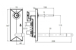 Ideal Standard Simply U A4490AA Смеситель для раковины