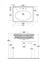 Держатель полотенца Globo Paestum (PAPC28) хром