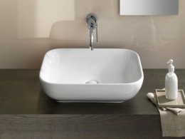 Фото Накладная раковина Hatria Happy hour (Y0QQ01) белый