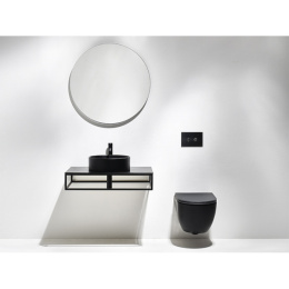 Унитаз подвесной безободковый SIMAS TREVI TR 18 black matt