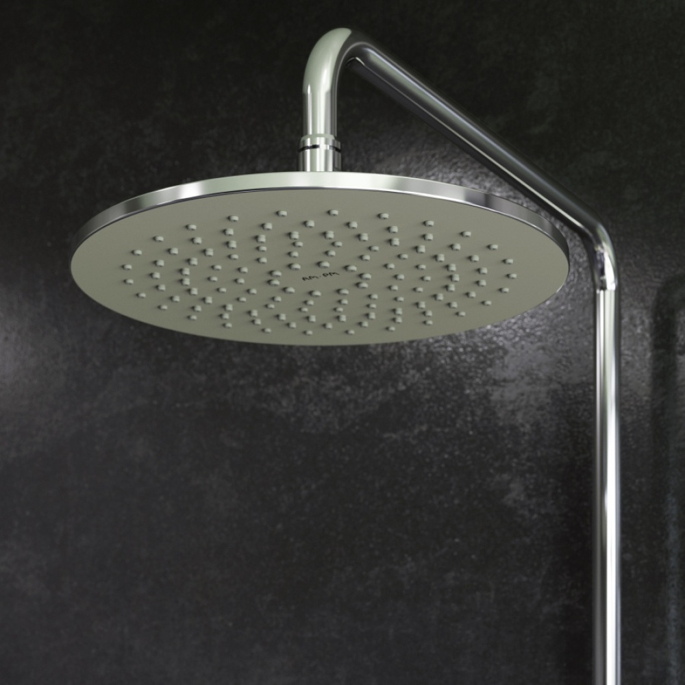 Фото Душевая система AM.PM Like F0780700 стойка с тропическим душем, смесителем, изливом, хром