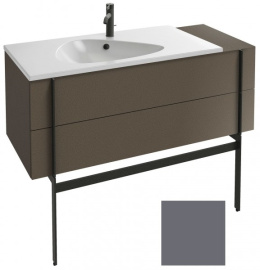 Тумба под раковину Jacob Delafon Nouvelle Vague 120 см, EB3033-S40, цвет - насыщенный серый сатин