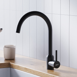 Фото Кухонный смеситель Dorff Logic (D3007022) Черный