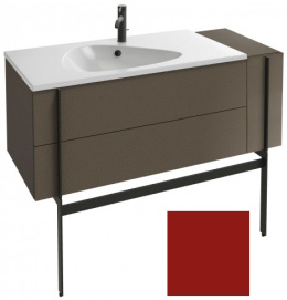 Тумба под раковину Jacob Delafon Nouvelle Vague 120 см, EB3034-S08, 3 ящика, с выступом, цвет - темн