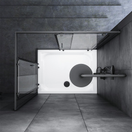 Душевое ограждение 120х90 Am.Pm Gem (W90G-404-120290-BT)