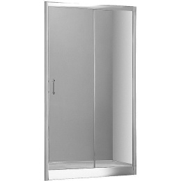 Душевая дверь Aquanet Alfa NAA6121 150, прозрачное стекло