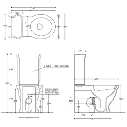 Бачок для унитаза Galassia Ethos (8454), цвет белый
