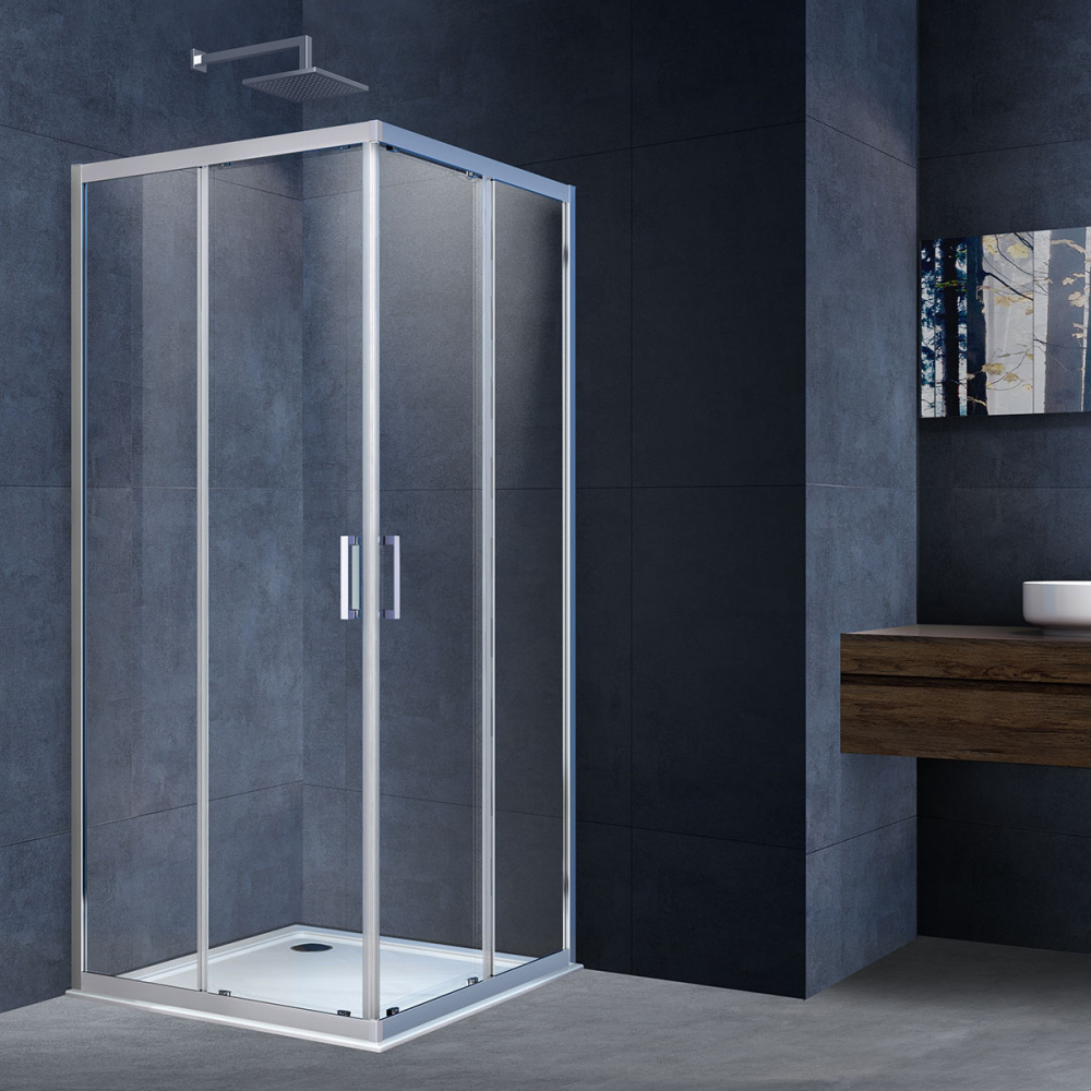 Фото Душевой уголок Vincea Alpha (VSS-3AL900CL) хром