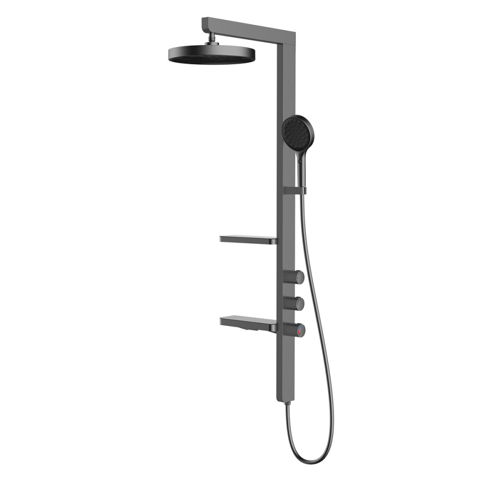 Душевая стойка Vincea Inspire (VSFS-3I11GM) сталь