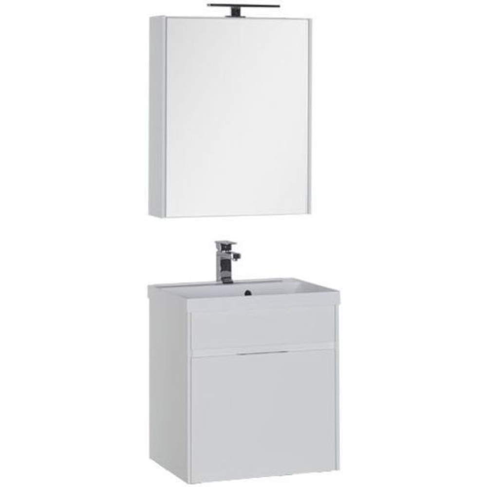 Мебель для ванной Aquanet Латина 60 белый (1 ящик)