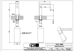 Дозатор для жидкого мыла Gessi Ovale (29652#149) нержавеющая сталь