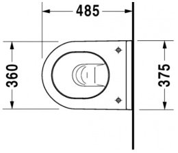 Инсталляция Am.Pm с унитазом Duravit Starck 3 I012704/2227090000/0063890000/I049051, белый