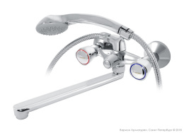 Фото Смеситель для ванны/раковины Бета плоский излив 330 мм Варион 1014172