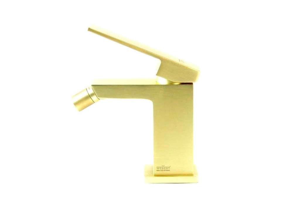 Фото Смеситель на биде Webert Armony PE840102794, матовое золото