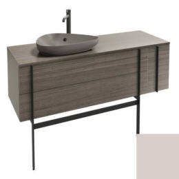 Тумба под раковину Jacob Delafon Nouvelle Vague 145 см, EB3044-S42, бледно-розовый сатин