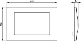 Фото Клавиша смыва Ideal Standard Prosys Septa Pro (R0128MY) хром