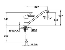 Teka MF2 81911312 Смеситель для мойки