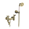 Смеситель для ванны с душем Timo Lina 7034/02Y антик