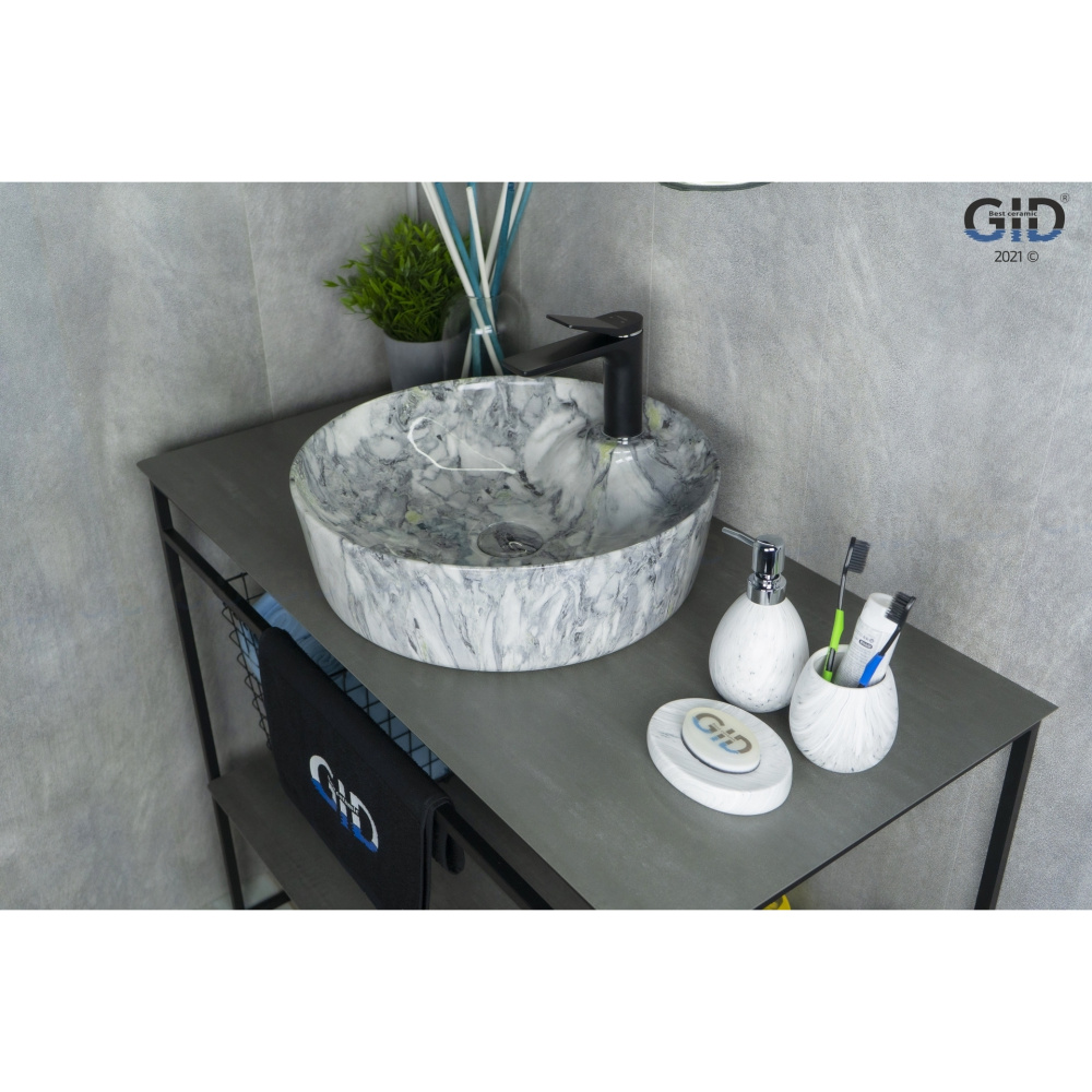 Раковина накладная Gid Mnc533