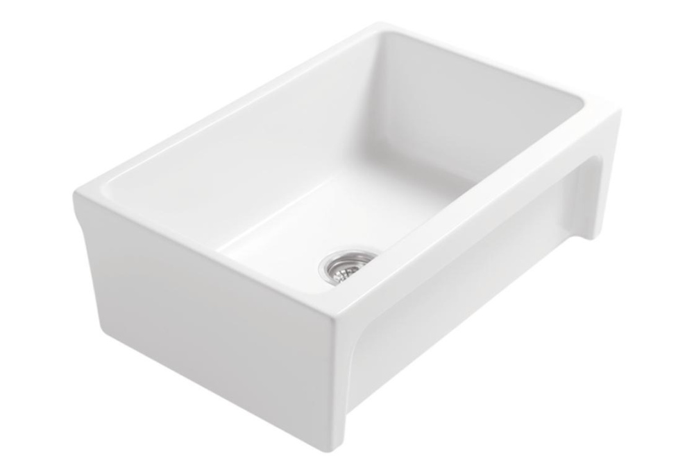 Simas Q500bi Раковина кухонная накладная 75 см