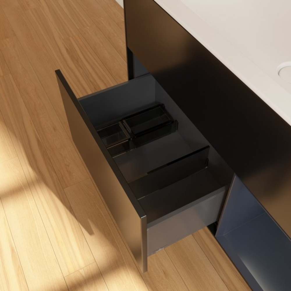 Villeroy Boch Finion F040HGPD Тумба под раковину 996х498 мм (midnight blue matt/black matt)