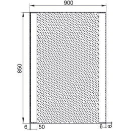 Зеркало Aquanet Форли 9085 LED