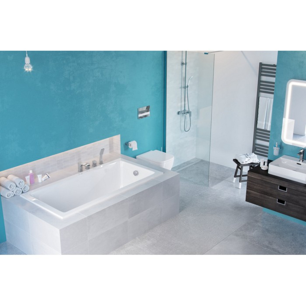 Акриловая ванна 170x75 Excellent (WAEX.WAV170.75WH), прямоугольная