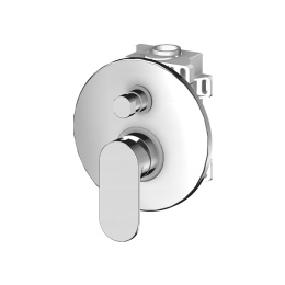 Фото Gattoni H2Omix7000 Смеситель встроенный на 2 выхода с коробкой GBOX, цвет хром