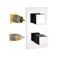 Смеситель термостатический для душа Remer Q-Elegance QT92KB