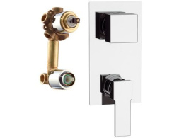 Фото Смеситель Remer для ванны встраиваемый RR Q94 4 вых.