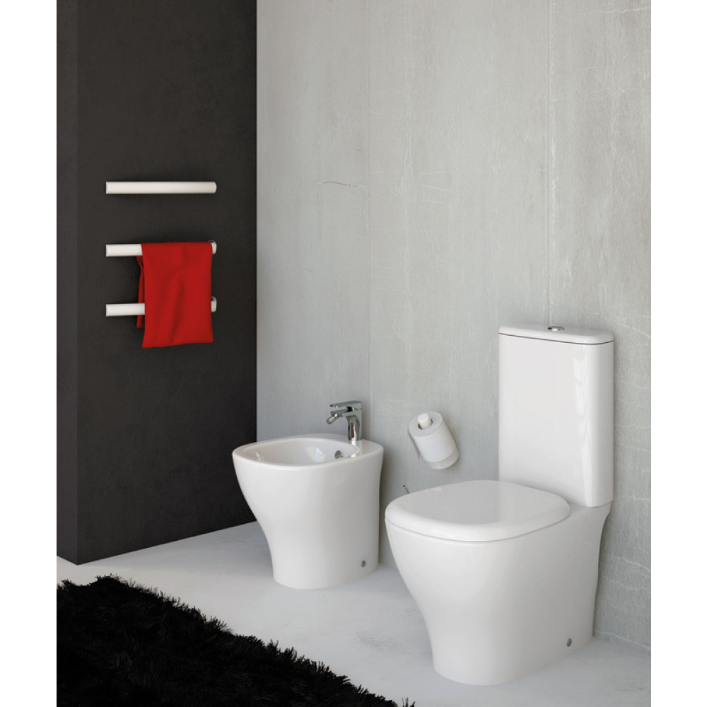 Биде напольное ArtCeram Ten (TEB001 01 00) белый