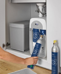 Смеситель Grohe Blue Home 31455DC0 с функцией фильтрации и газирования воды