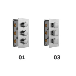 Фото Встраиваемый термосмеситель RGW Shower Panels 21140541-11