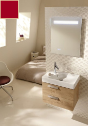 Тумба под раковину Jacob Delafon Rythmik 80 см, EB1302-R3 цвет Малиновый