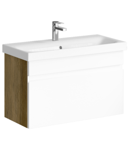 AQWELLA Smart SRT0108DB Подвесная тумба под раковину 80 см