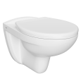 Подвесной унитаз VitrA Normus (Нормус) 6855B003-0101 ободковый Open-Rim белый