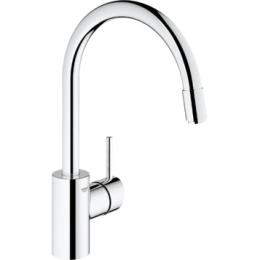 Фото Grohe Concetto 32663001 Смеситель для кухни, выдвижной излив